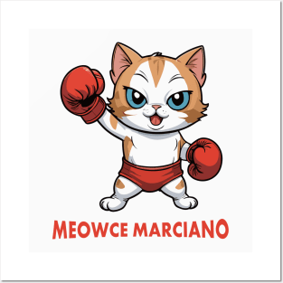 Boxing Champion Cat Marciano Posters and Art